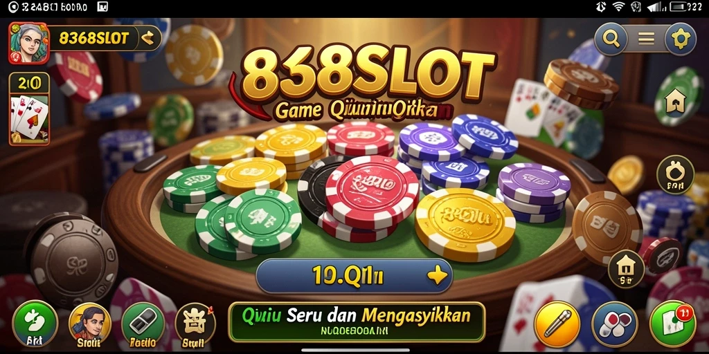 Tampilan menarik dari permainan QiuQiu 8368SLOT.