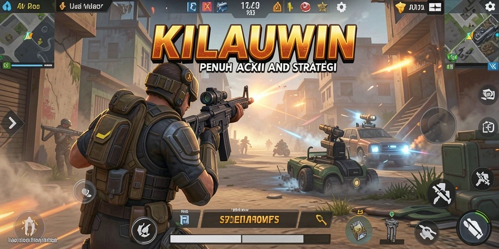 Tangkapan layar menunjukkan aksi mendebarkan dalam KILAUWIN.