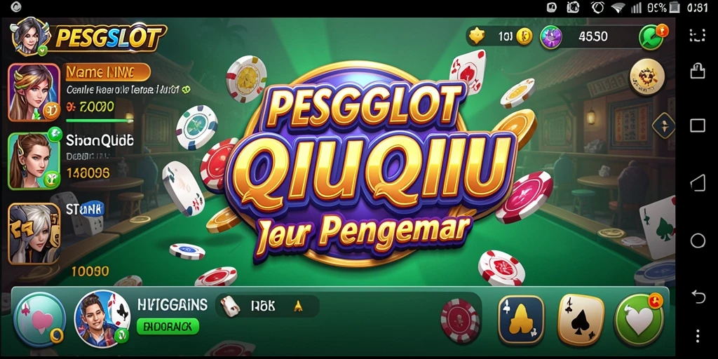 Screenshot PESGSLOT yang menunjukkan gameplay seru QiuQiu.