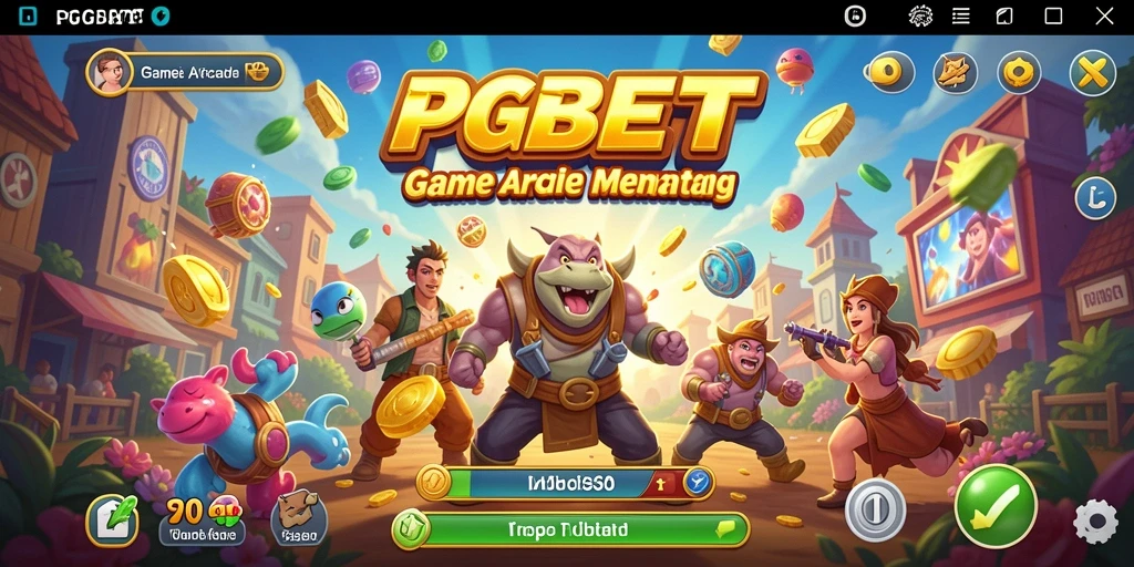 Tangkapan layar PGBET yang menunjukkan keseruan gameplay Arcade.