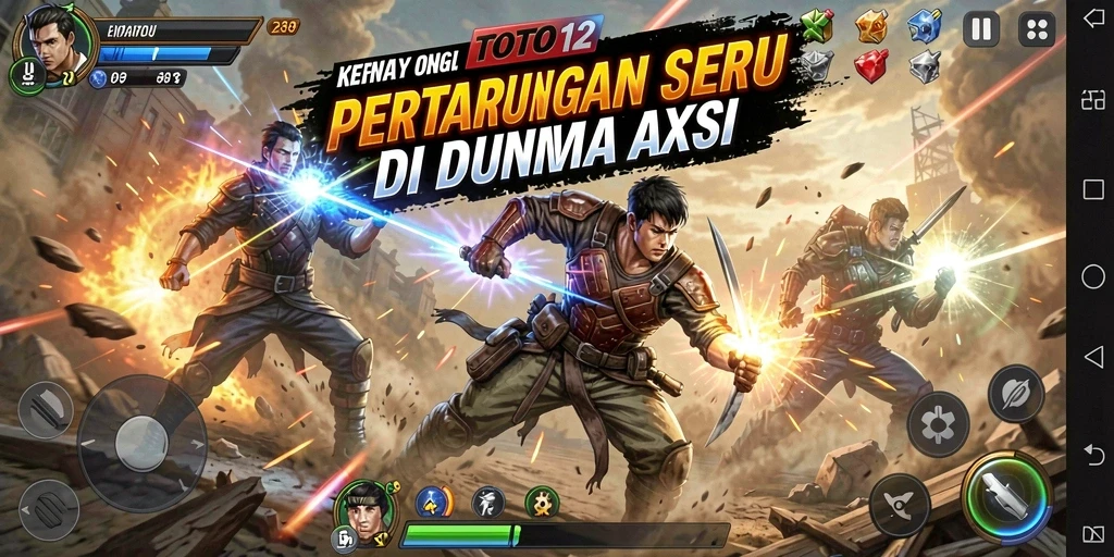 Tangkapan layar dari gameplay seru TOTO12 yang penuh aksi.