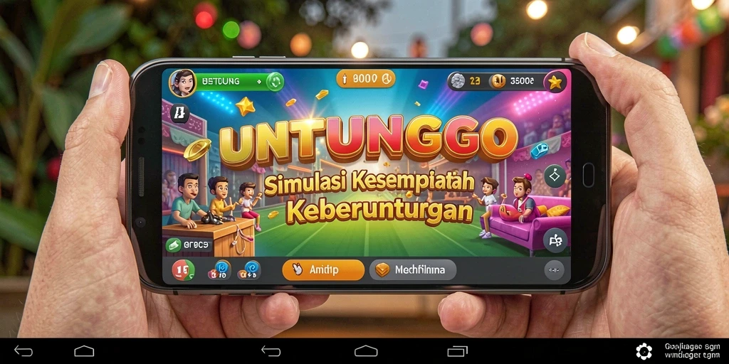 Tampilan menarik dari gameplay UNTUNGGO yang penuh tantangan.