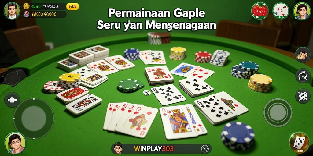 Pengalaman seru bermain Gaple yang mendebarkan.